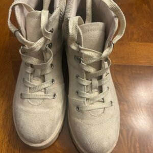 So Muscovycream Combat Ankle Boots